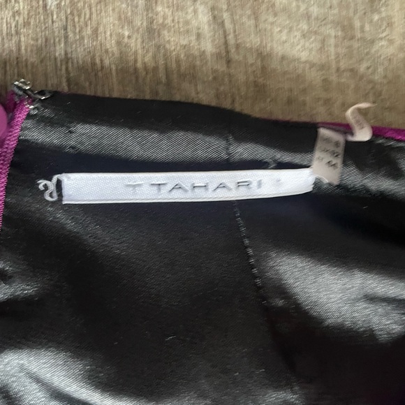 Tahari Purple Sleeveless Dress - Picture 3 of 3